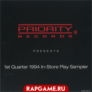 Priority Records presents 1st Quarter 1994 In-Store Play Sampler