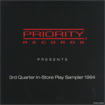 Priority Records presents 3rd Quarter In-Store Play Sampler 1994